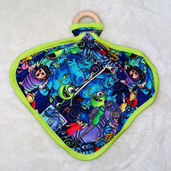NIB Showstoppers Monster Inc Bamboo Lovey - Picture 2 of 3